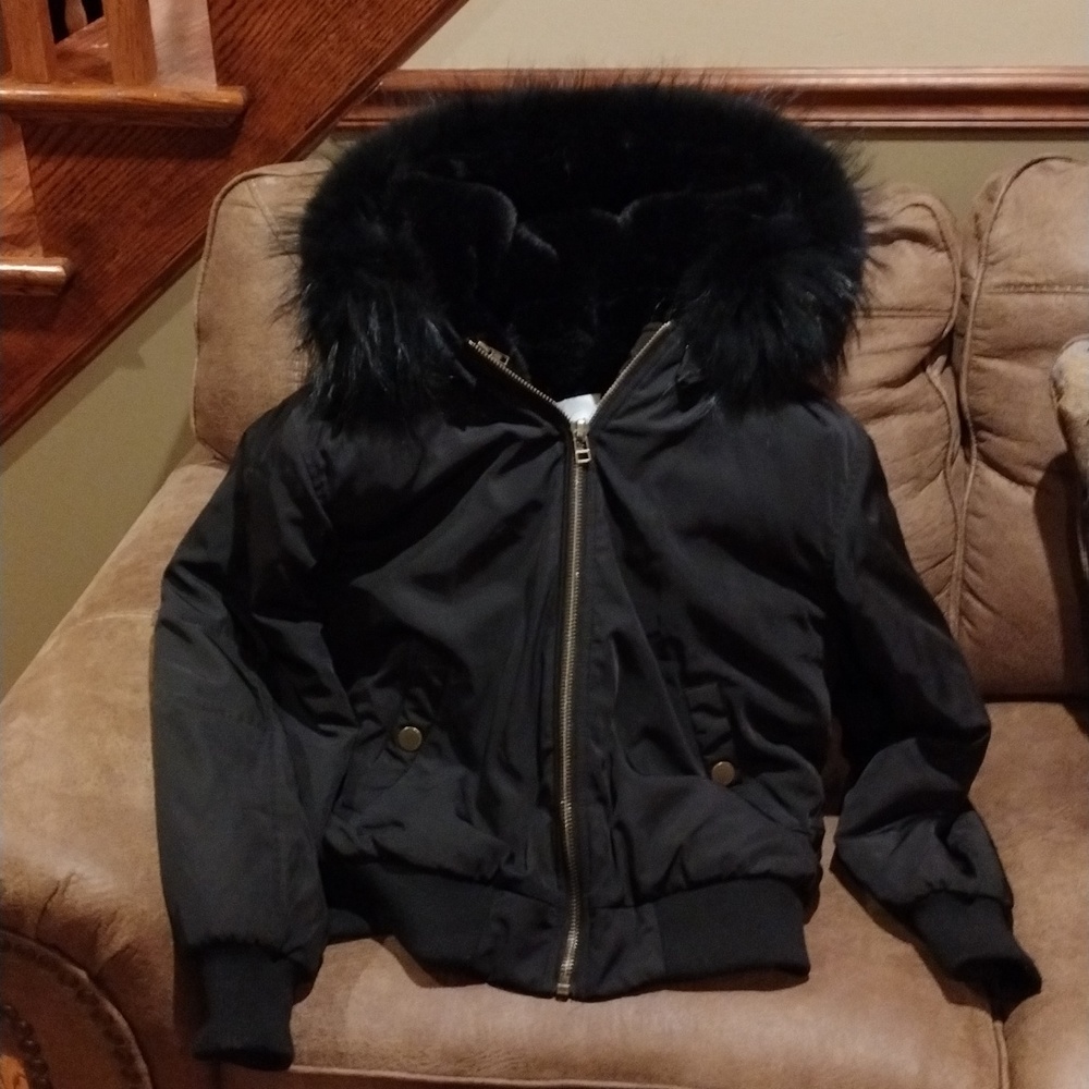 Woman's bomber coat - Picture 5 of 9